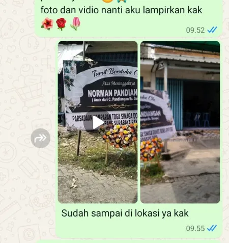 Pengiriman Karangan Bunga Lembah Dolopo